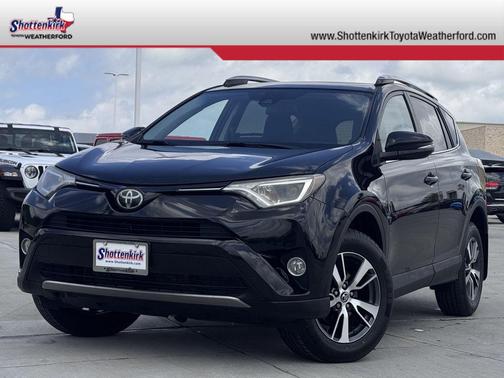 Black 2017 Toyota RAV4 XLE