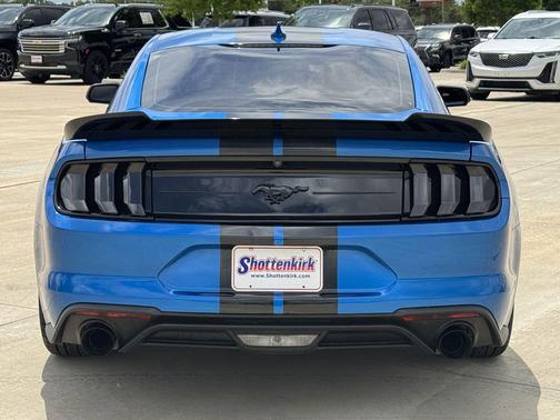 Blue Metallic 2021 Ford Mustang EcoBoost