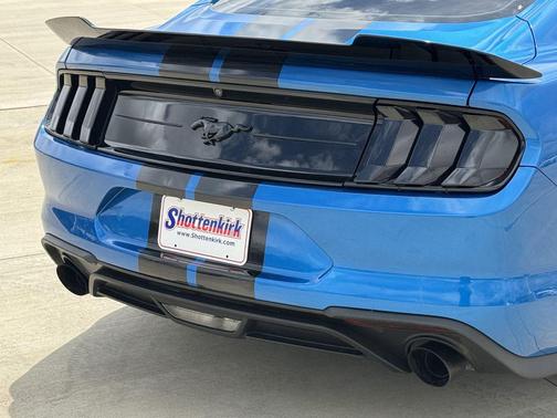 Blue Metallic 2021 Ford Mustang EcoBoost