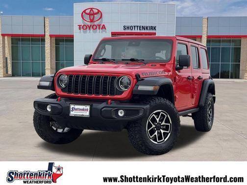 Firecracker Red Clearcoat 2025 Jeep Wrangler Rubicon