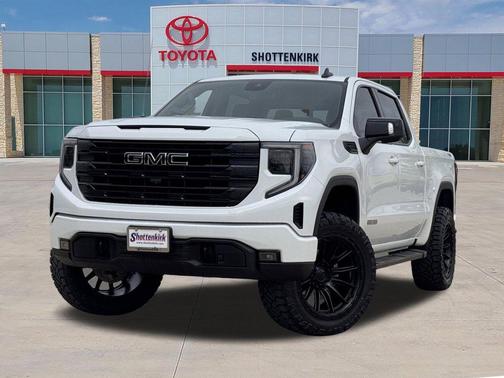 Summit White 2023 GMC Sierra 1500 Elevation