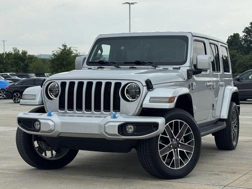 Silver Zynith Clearcoat 2023 Jeep Wrangler 4xe Sahara High Altitude