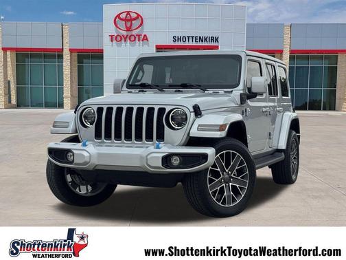 Silver Zynith Clearcoat 2023 Jeep Wrangler 4xe Sahara High Altitude