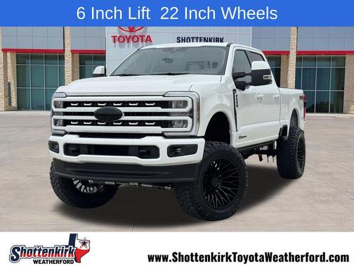 Star White Metallic Tri-Coat 2025 Ford F-250 Lariat