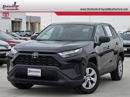 Midnight Black Metallic 2023 Toyota RAV4 LE