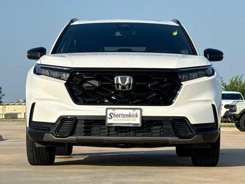 Platinum White Pearl 2026 Honda CR-V Hybrid Sport FWD