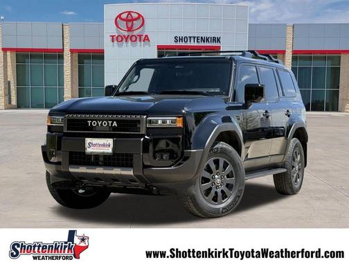 Black 2026 Toyota Land Cruiser Base