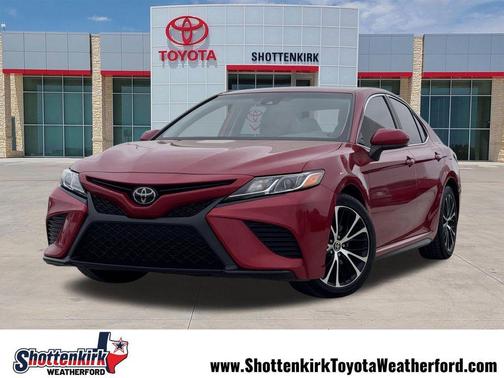 Supersonic Red 2020 Toyota Camry SE