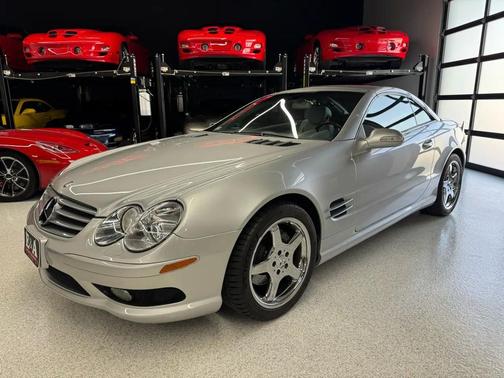 Silver 2003 Mercedes-Benz SL-Class 2dr Roadster 5.0L