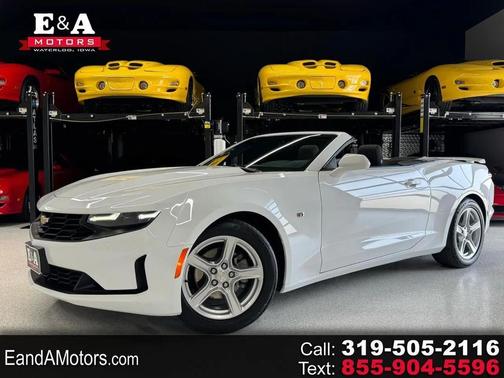 Summit White 2023 Chevrolet Camaro 1LT