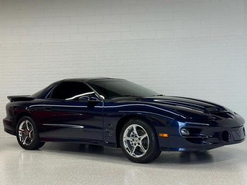 Blue 2002 Pontiac Firebird Trans Am