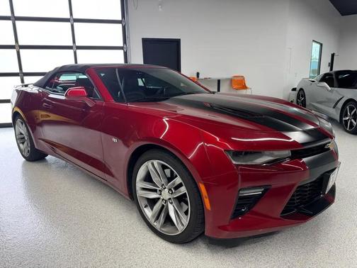 Maroon 2017 Chevrolet Camaro 2SS