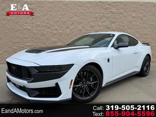 Oxford White 2024 Ford Mustang Dark Horse Fastback