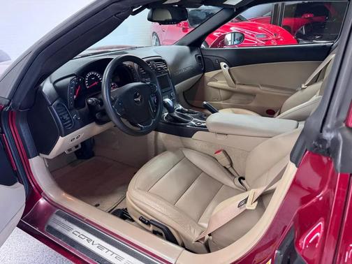 Maroon 2012 Chevrolet Corvette Base
