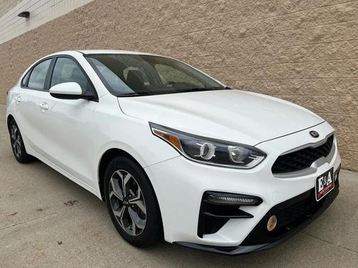 Clear White 2020 Kia Forte LXS
