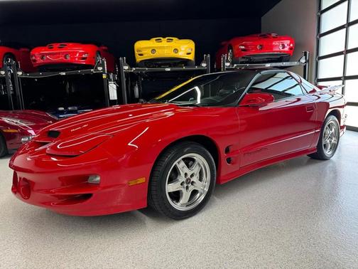 Red 2002 Pontiac Firebird Trans Am