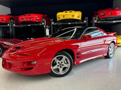 Red 2002 Pontiac Firebird Trans Am