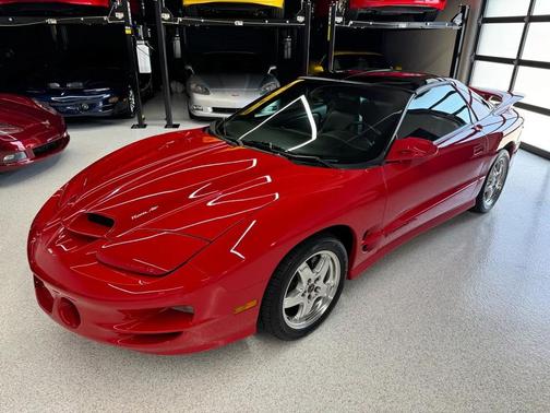 Red 2002 Pontiac Firebird Trans Am