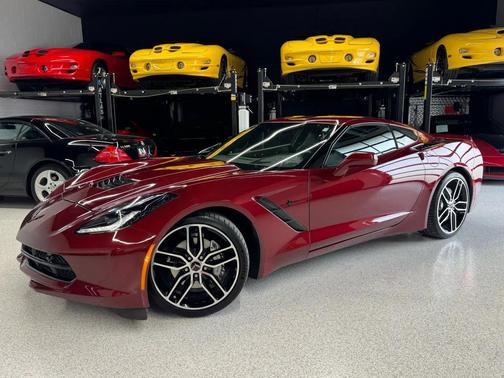 Maroon 2016 Chevrolet Corvette Stingray