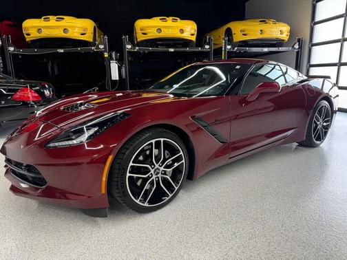 Maroon 2016 Chevrolet Corvette Stingray