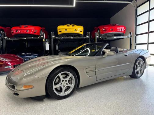Pewter 2001 Chevrolet Corvette Base