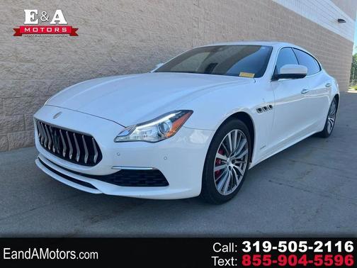 Bianco 2017 Maserati Quattroporte S GranLusso