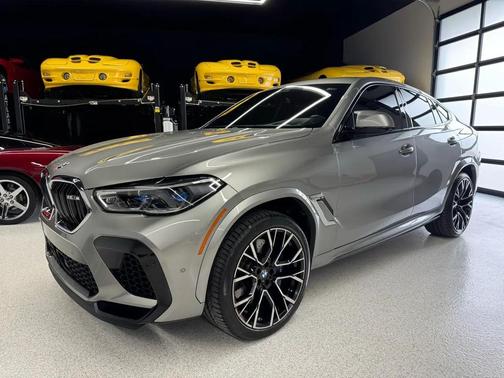Donington Grey Metallic 2021 BMW X6 M Sports Activity Coupe