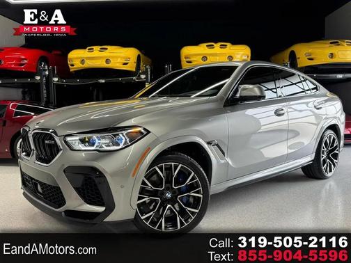 Donington Grey Metallic 2021 BMW X6 M Sports Activity Coupe