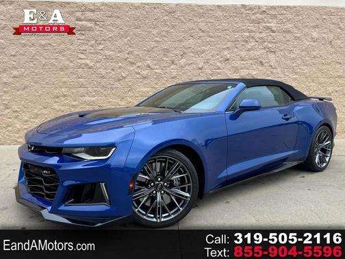 Blue 2023 Chevrolet Camaro ZL1