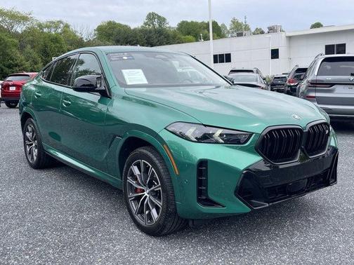 Island Blue 2025 BMW X6 M60i