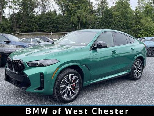 Island Blue 2025 BMW X6 M60i