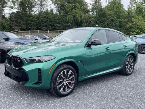 Island Blue 2025 BMW X6 M60i