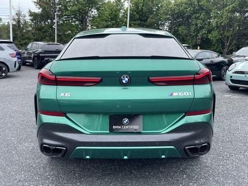 Island Blue 2025 BMW X6 M60i