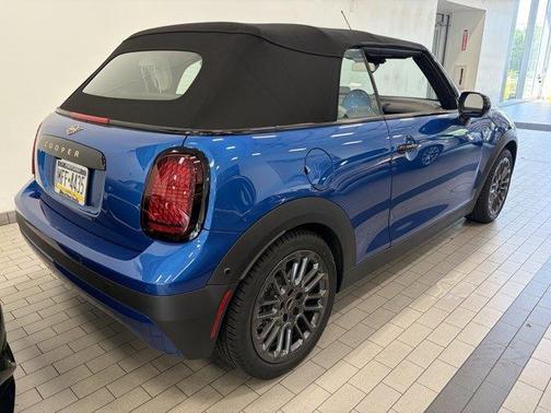 Blue 2026 MINI Convertible Cooper