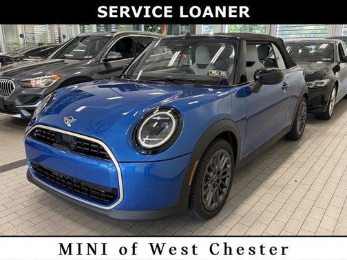 Blue 2026 MINI Convertible Cooper