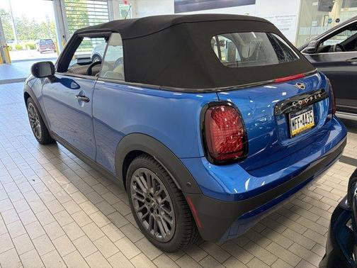 Blue 2026 MINI Convertible Cooper