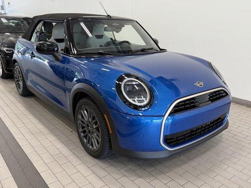 Blue 2026 MINI Convertible Cooper