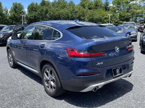 Blue Metallic 2021 BMW X4 xDrive30i