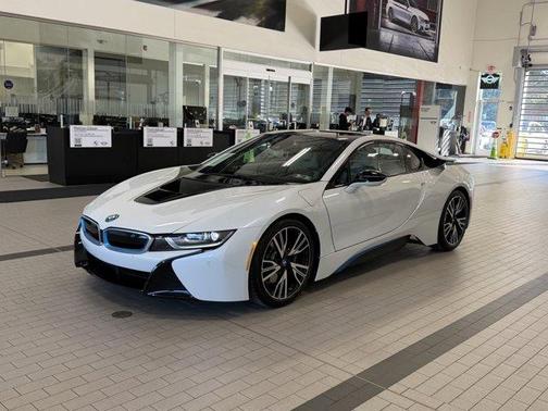 Crystal White 2014 BMW i8 Base