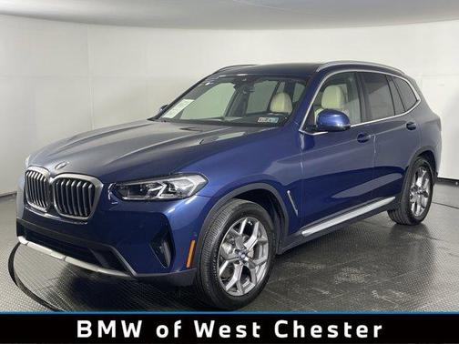 Blue Metallic 2023 BMW X3 xDrive30i