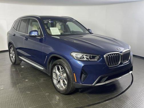 Blue Metallic 2023 BMW X3 xDrive30i