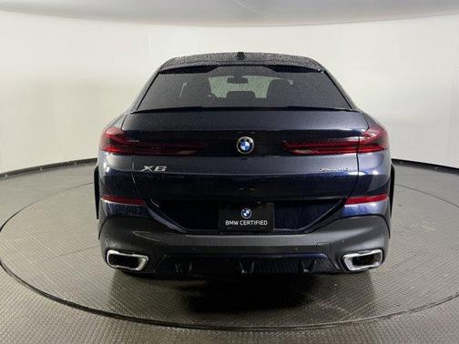 Carbon Black Metallic 2025 BMW X6 xDrive40i
