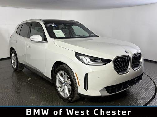 Mineral White Metallic 2025 BMW X3 30 xDrive