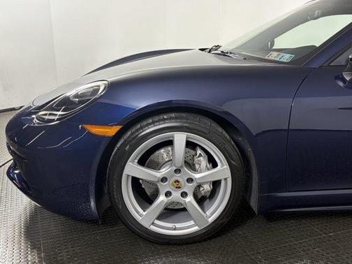 Blue 2018 Porsche 718 Cayman Base