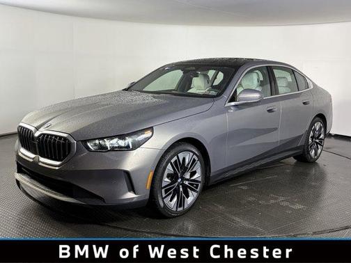 Gray Metallic 2025 BMW 540 i xDrive