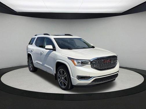 White Frost 2018 GMC Acadia Denali