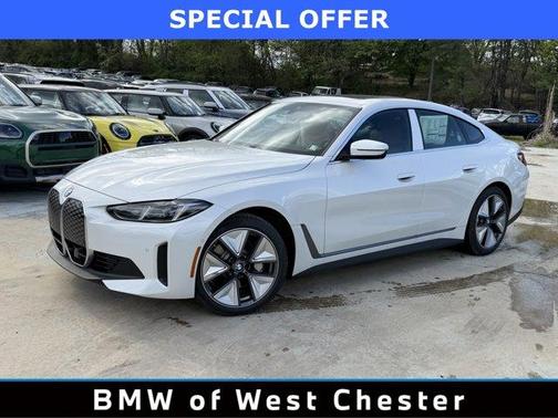 Mineral White Metallic 2026 BMW i4 Gran Coupe xDrive40