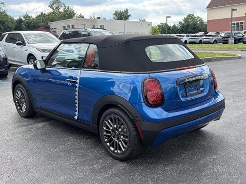 Blue 2026 MINI Convertible Cooper