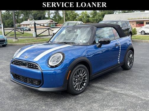 Blue 2026 MINI Convertible Cooper