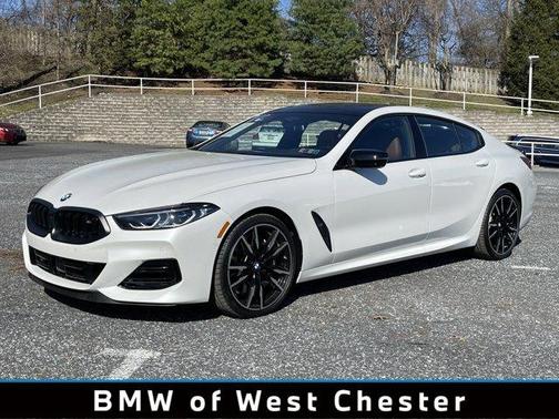 Mineral White Metallic 2026 BMW M850 Gran Coupe i xDrive